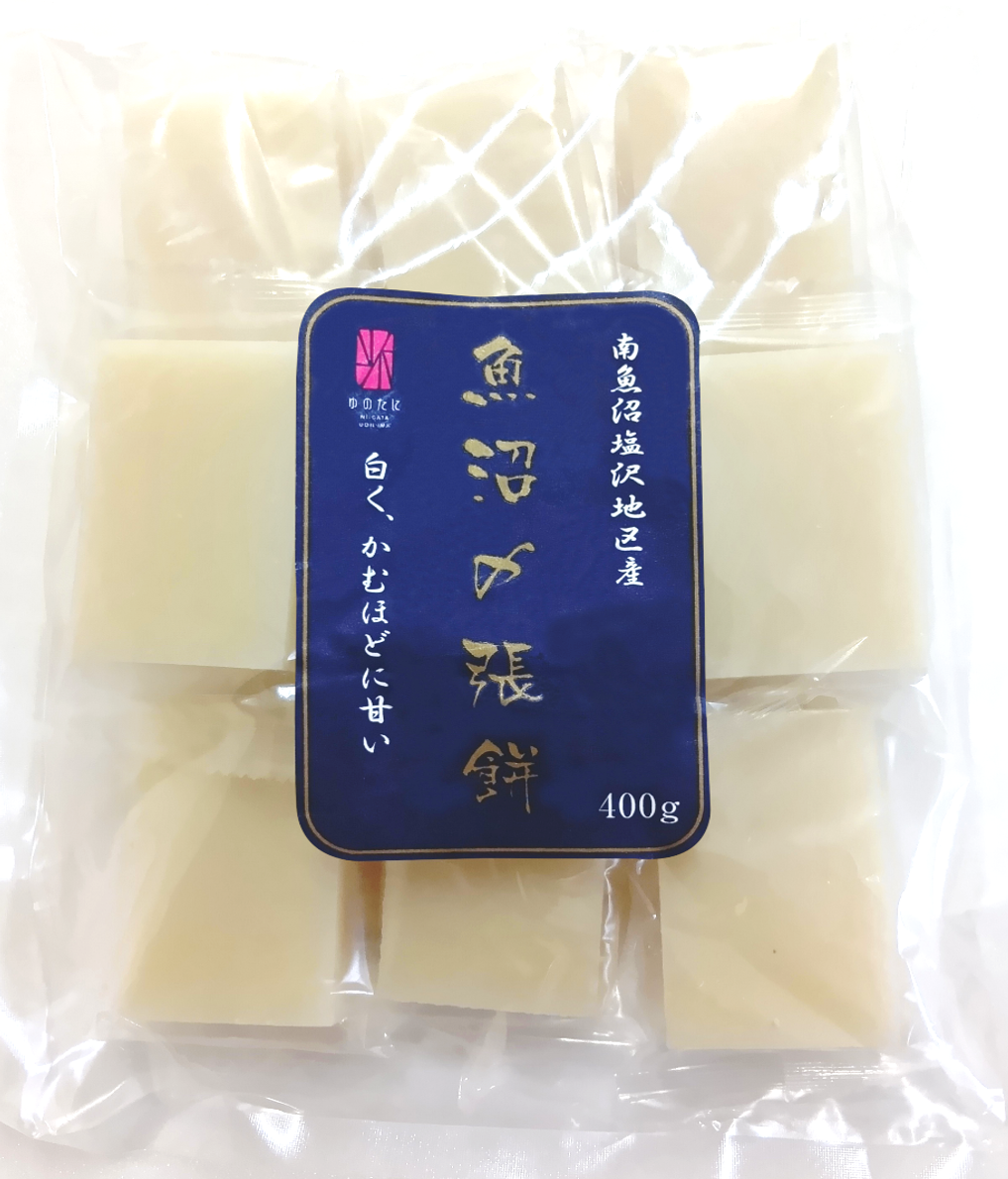 魚沼〆張餅　（ウオヌマシメハリモチ）