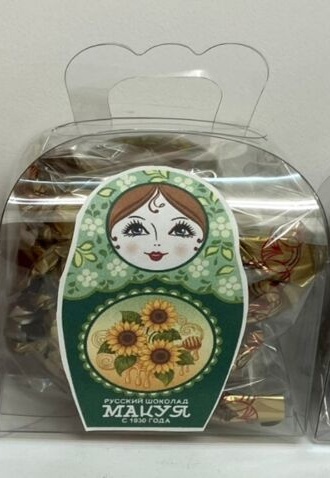 マトリョーシカチョコ（蜂蜜＆ひまわり）