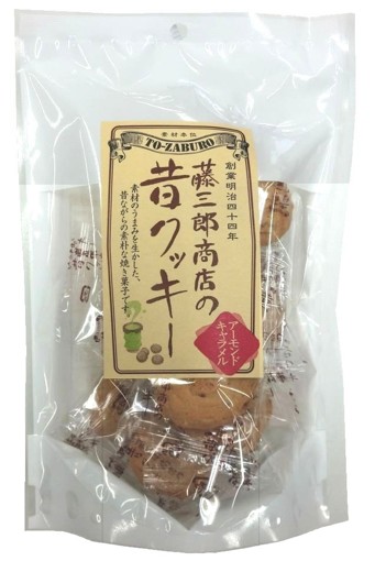 昔クッキー　アーモンドキャラメル