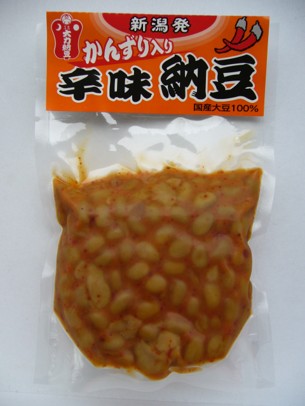 かんずり入り辛味納豆