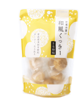 清雅園　お米の想い　和風くっきー　きな粉味