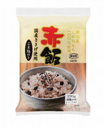 赤飯１９０ｇごま塩付き