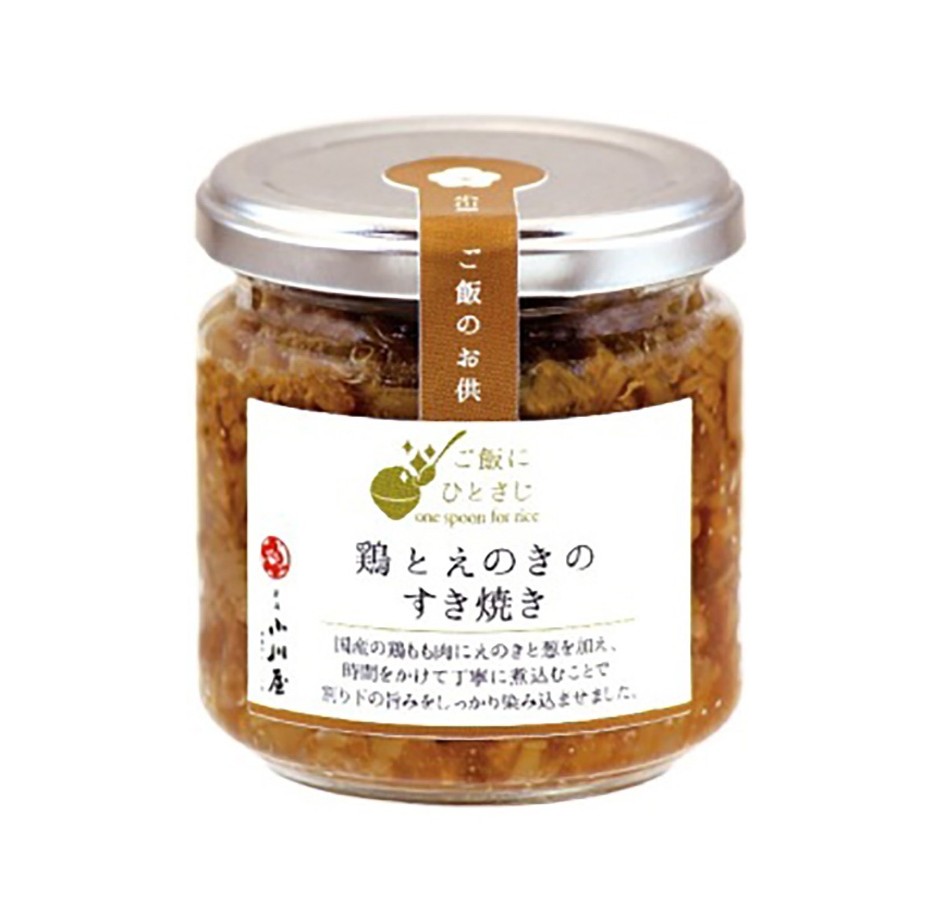 ご飯にひとさじ 鶏とえのきのすき焼き