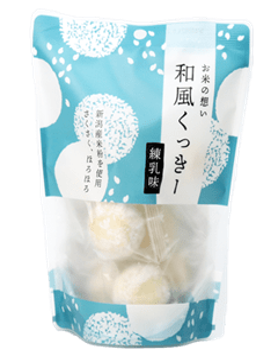 清雅園　お米の想い　和風くっきー　練乳味