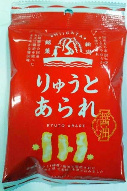 雪国あられ　りゅうとあられ 醤油