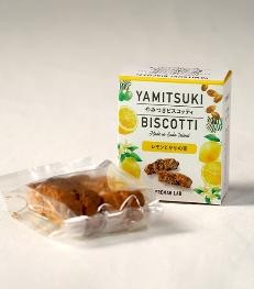 やみつきビスコッティ　レモンとかやの実